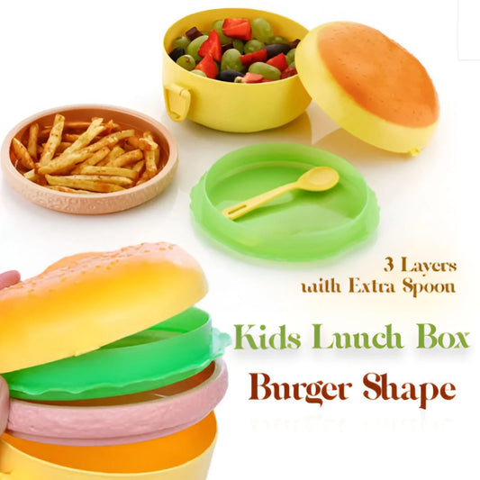 πππ Burger Shape Lunch Box πππ