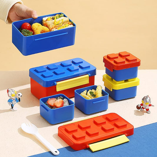 Cute LEGO Blocks Design lunch box