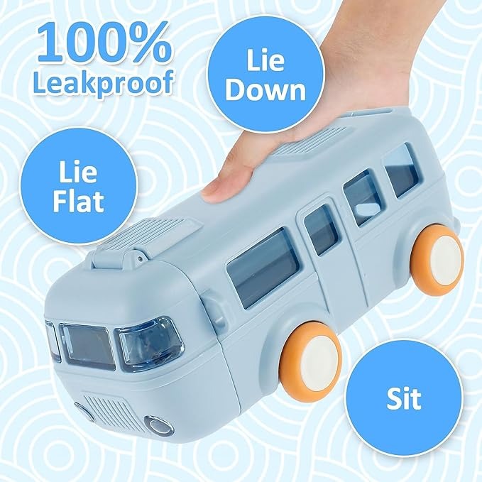 ππ§ Cute Bus Sippy Bottle β Fun & Easy Drinking for Kids! πΌπ