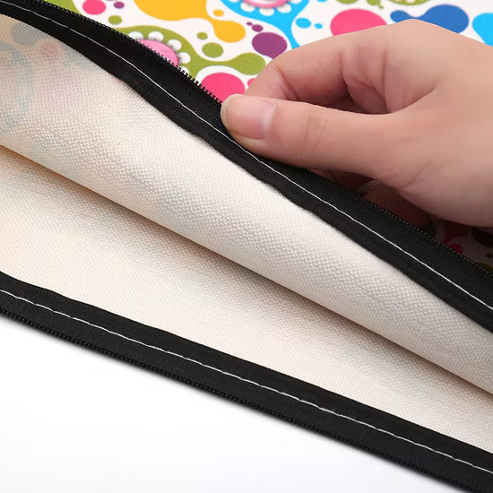 Print Zip Pencil Pouch