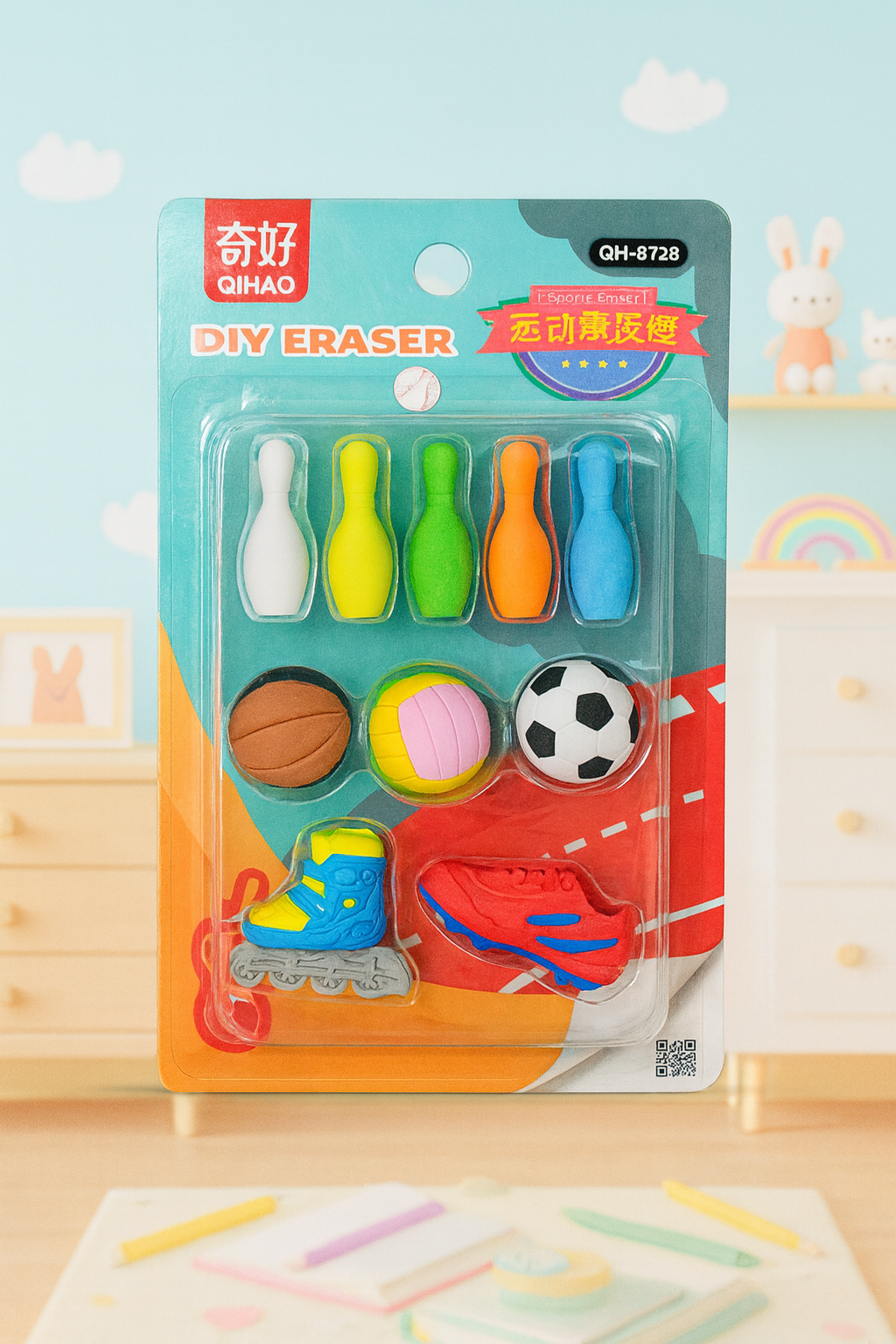 🧼 Fun Erasers Pack ✨