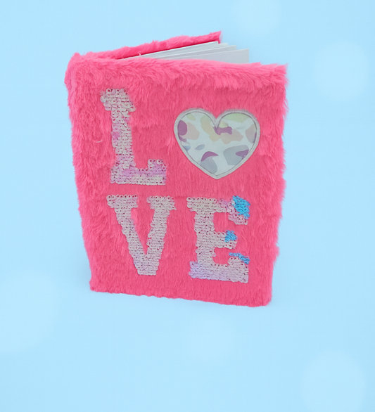 π Furry LOVE Sequin Journalπ