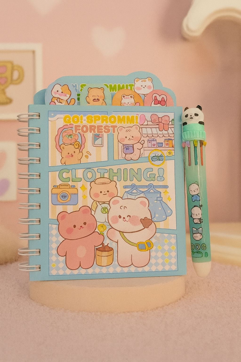 π Kids Diary with Multicolour Character Pen ποΈπ