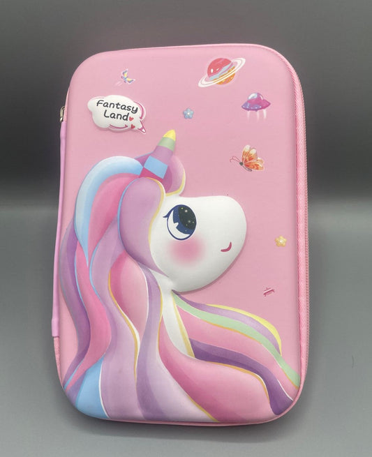 ๐ฆ๐ 3D Unicorn Pink Pencil Case for Girls โจ๐๐
