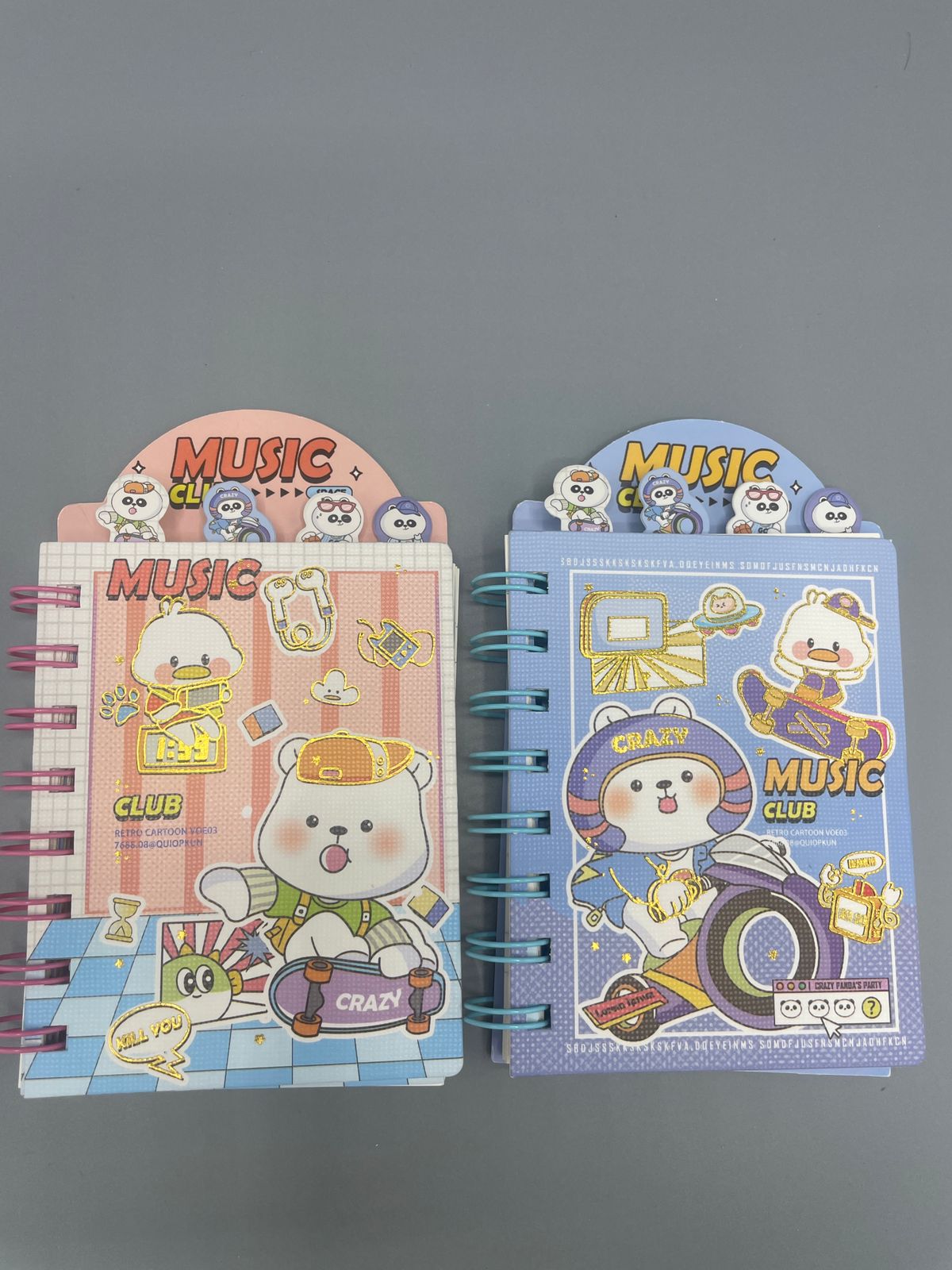 ππΆπ» Space Music Club Bear Mini Notebook β Cute Notes from the Stars! πβ¨
