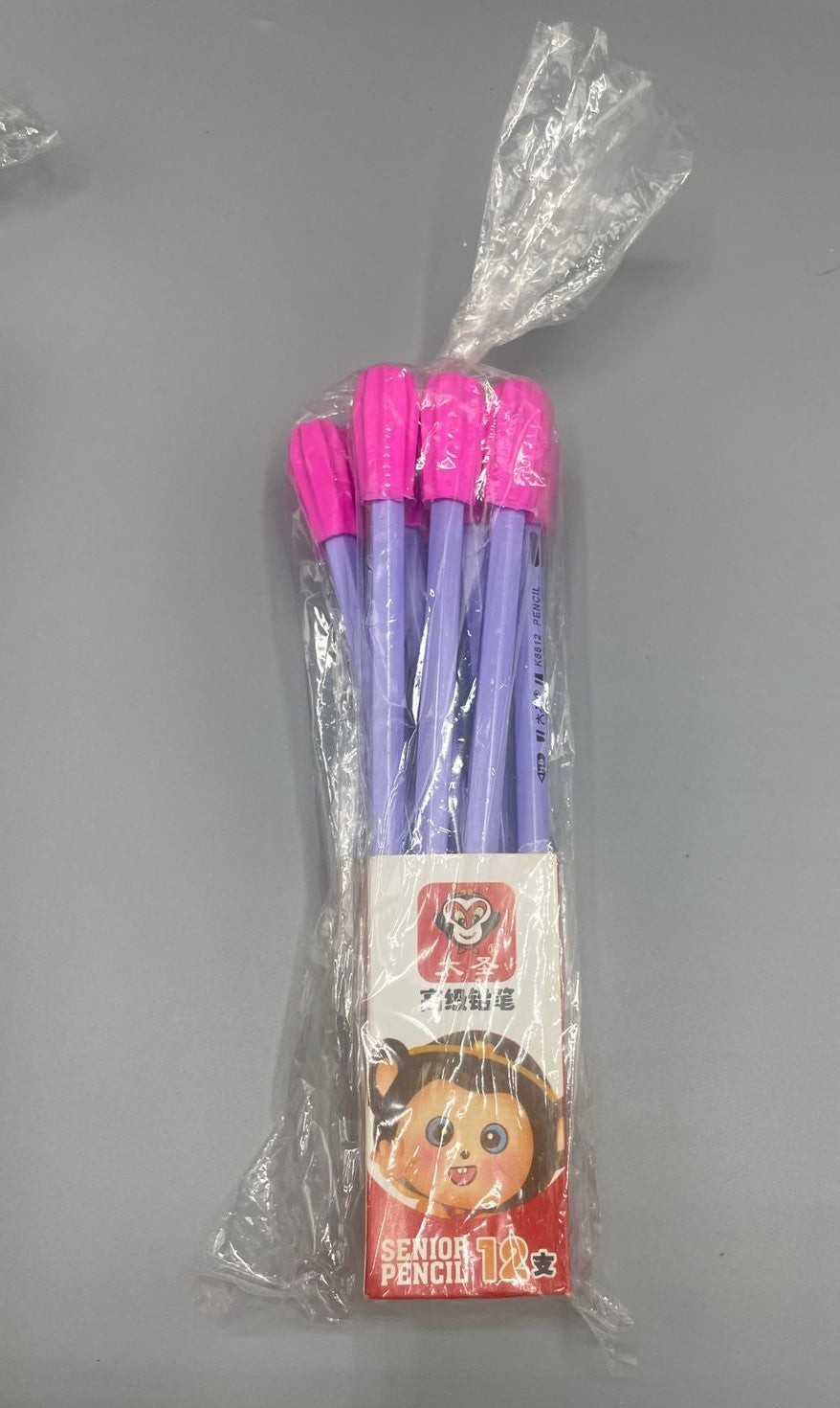 ✏️ 12 PCs Colourful Pencils with Top Erasers 🧽🖍️ – Perfect for School & Fun!