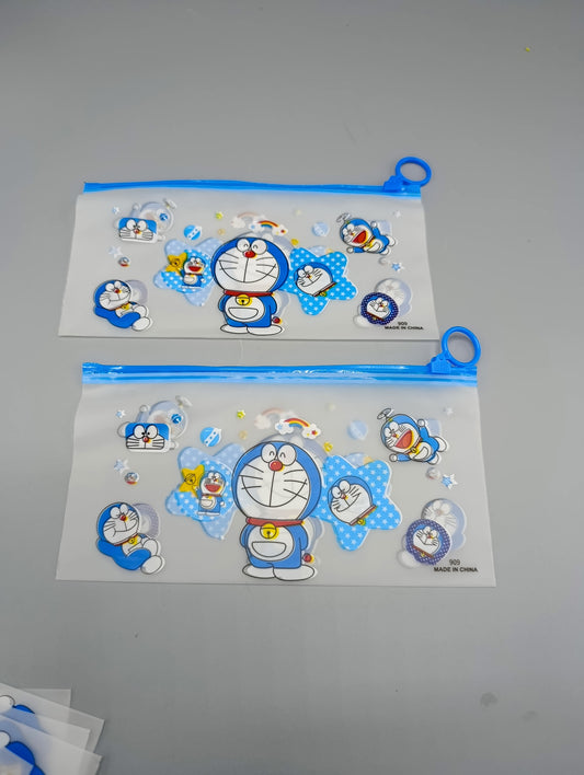 Doreamon Zip Pouch for Pen Pencil