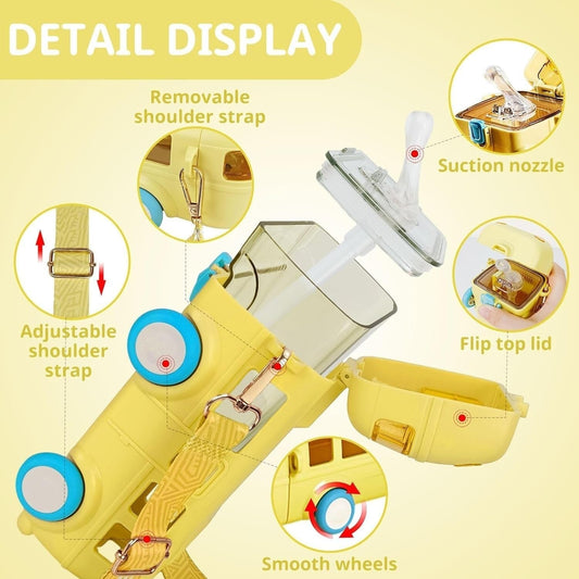 ππ§ Cute Bus Sippy Bottle β Fun & Easy Drinking for Kids! πΌπ