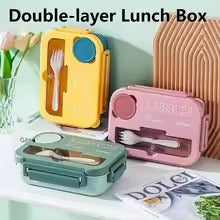 π±π Student Lunch Box β Double-Layer Bento Box π²