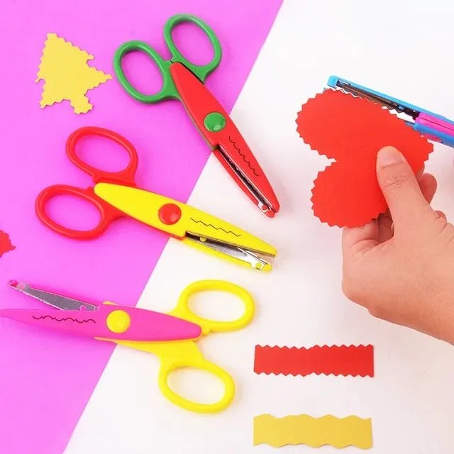 ✂️ 6pcs/Set Colourful Safety Scissors 🎨✂️