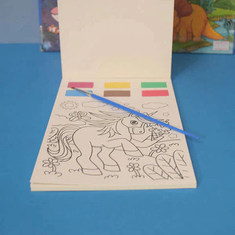 Watercolour Doodle Colouring Books