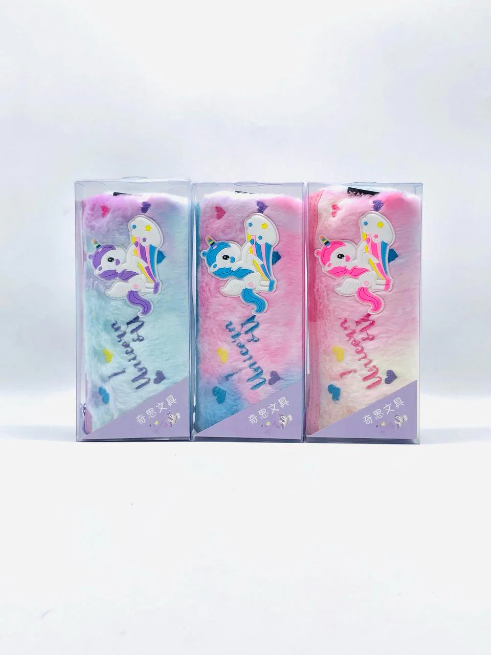 ๐ฆโจ Unicorn Plush Pencil Pouch ๐๏ธ๐