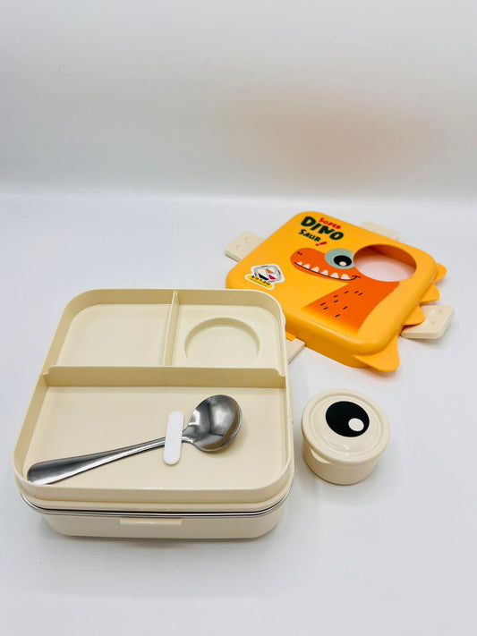 π¦π± Super Dino 2-Layer Stainless Steel Lunch Box π₯ͺβ¨