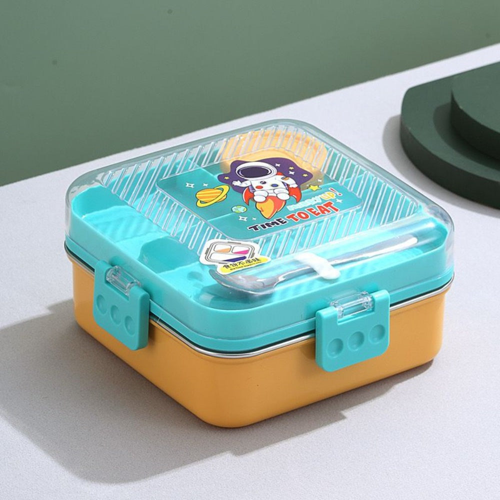 🍱✨ Stainless Steel Bento Lunch Box for Kids🧒