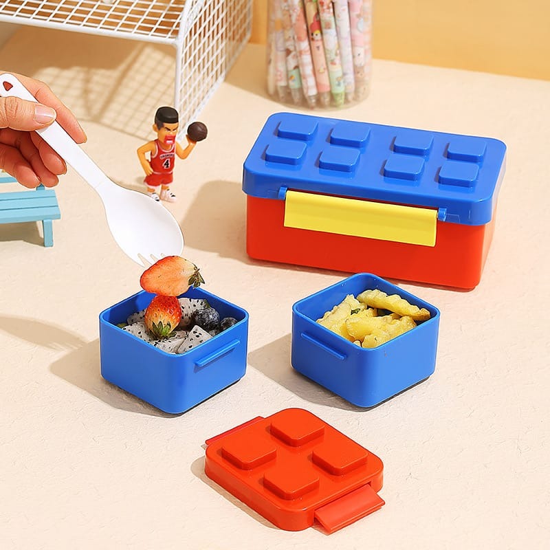 Cute LEGO Blocks Design lunch box