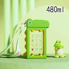 🦕🦕🦕 Cute Dinosaur Straw Water Bottle with Adjustable Strap🦕🦕🦕
