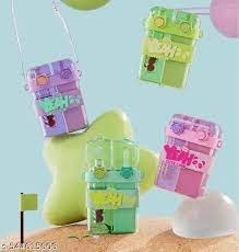 ππ₯€ Double Straw Crystal Water Bottle β Sparkle & Sip in Style! β¨π§