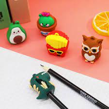 🦊🐼 Funny Animal Silicone Pencil Sharpeners for Kids! ✏️