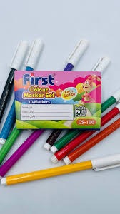 🖍️🎨 Color Marker Set – 10pcs Multi colour🖍️🎨