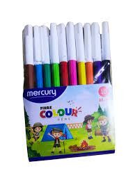 🖍️🎨 Color Marker Set – 10pcs Multi colour🖍️🎨