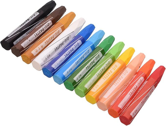 Fantastic colours oil pastels 12shades