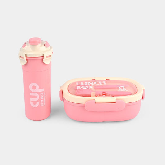 Pink Bento Buddy & Hydration bottle Set