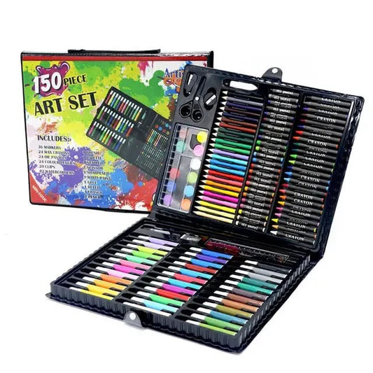 🎨🖌️ 150-Piece Art Set – Unleash Creativity! 🧑‍🎨✨