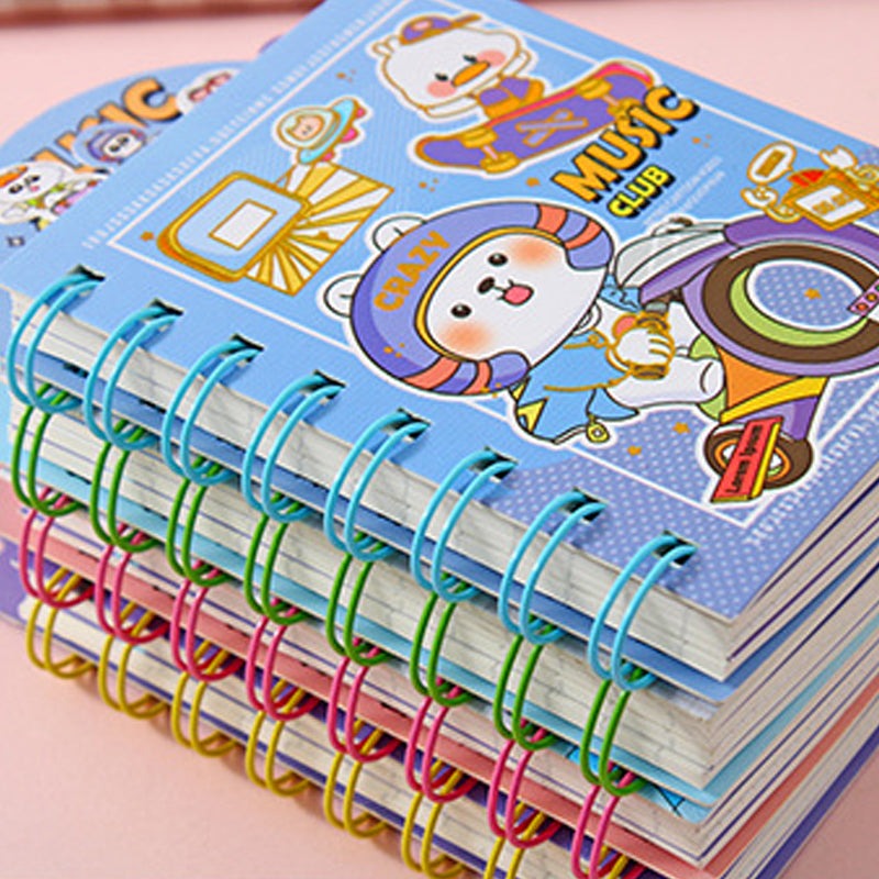 🚀🎶🐻 Space Music Club Bear Mini Notebook – Cute Notes from the Stars! 📓✨