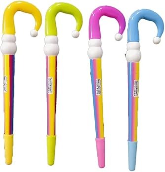🎅✨ Candy Cane Cap Pencil – Fun & Colorful Writing for Kids 🍭✏️