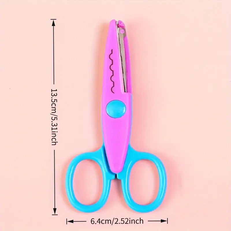 ✂️ 6pcs/Set Colourful Safety Scissors  🎨✂️