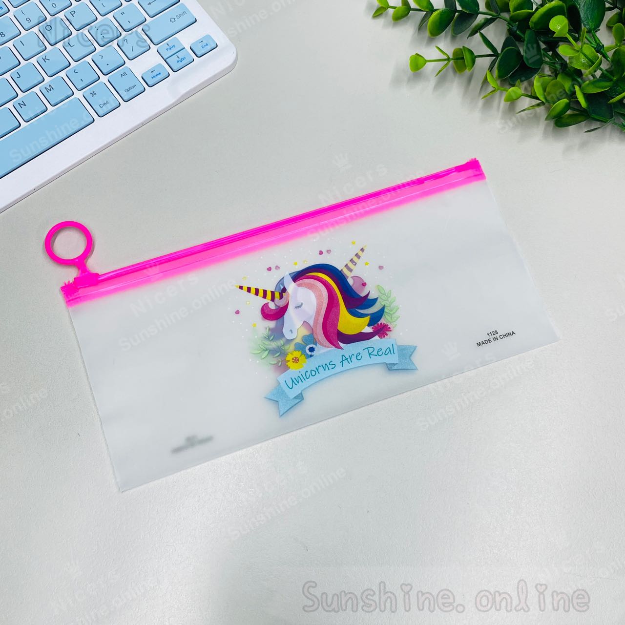 Unicorn Zip Pouch for Pens & Pencils