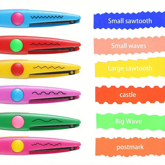 ✂️ 6pcs/Set Colourful Safety Scissors  🎨✂️