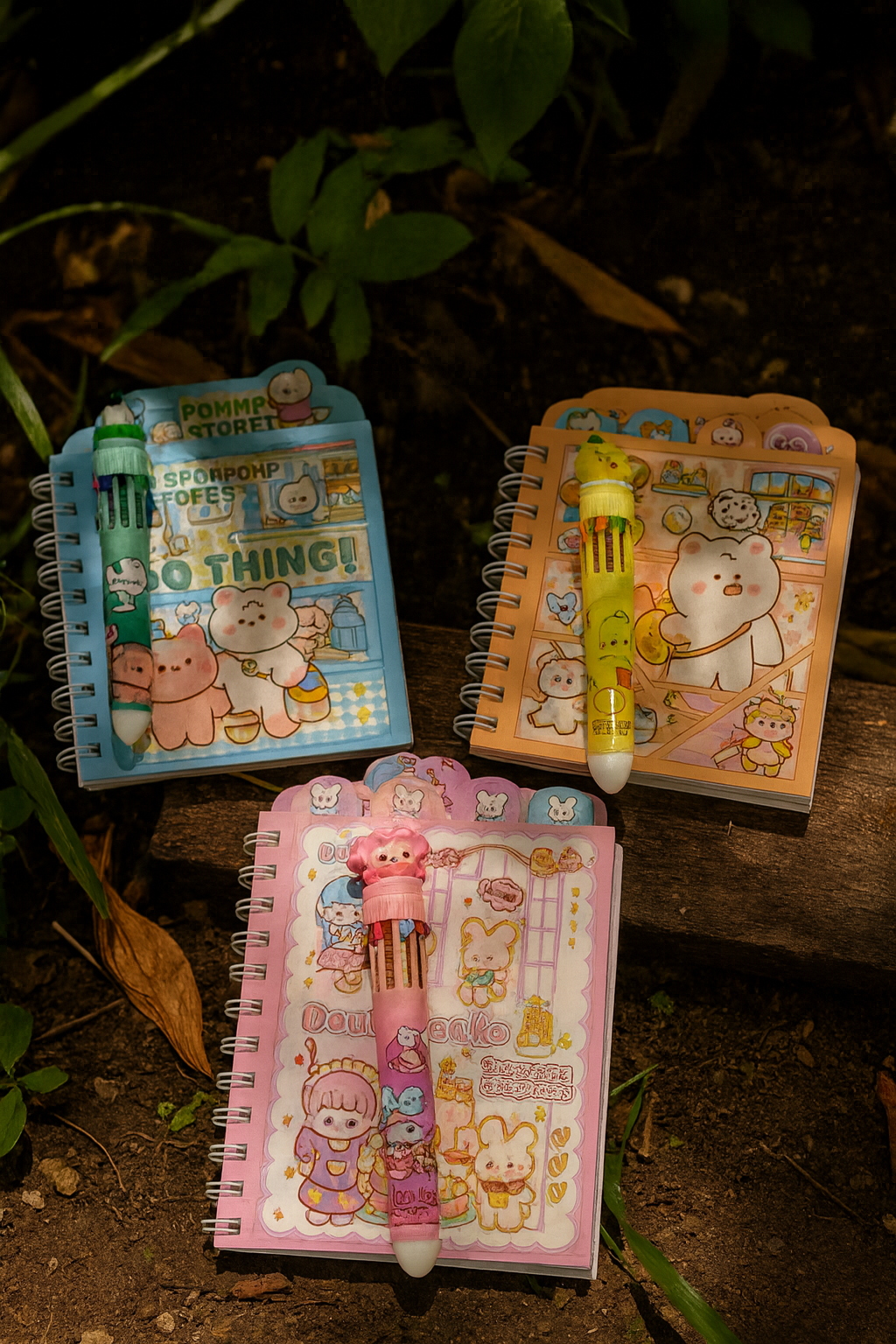 📔 Kids Diary with Multicolour Character Pen 🖊️🎀