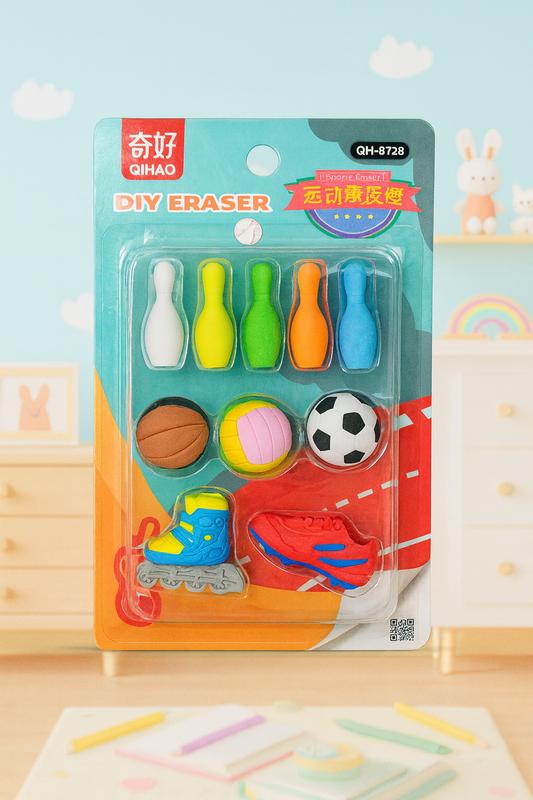 🧼 Fun Erasers Pack ✨