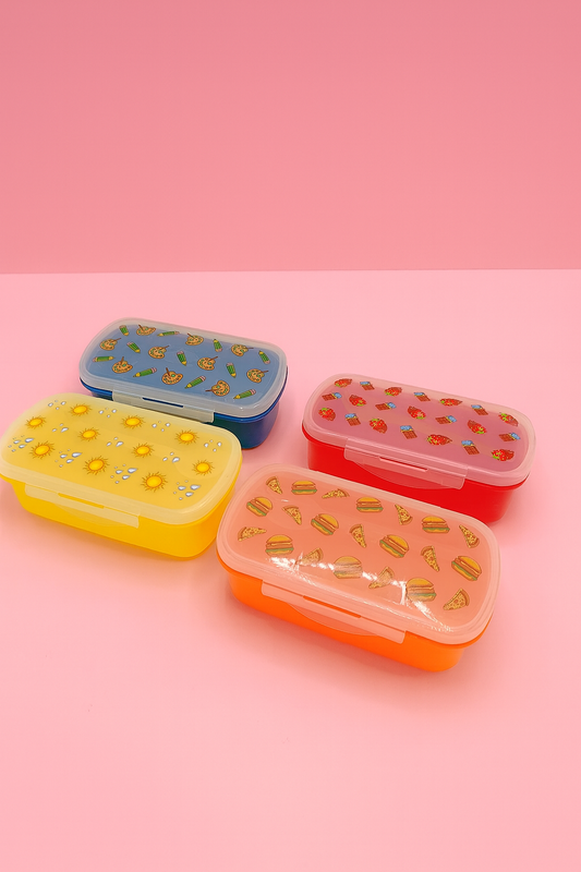 Colourful Kids Lunchboxes with Fun Prints