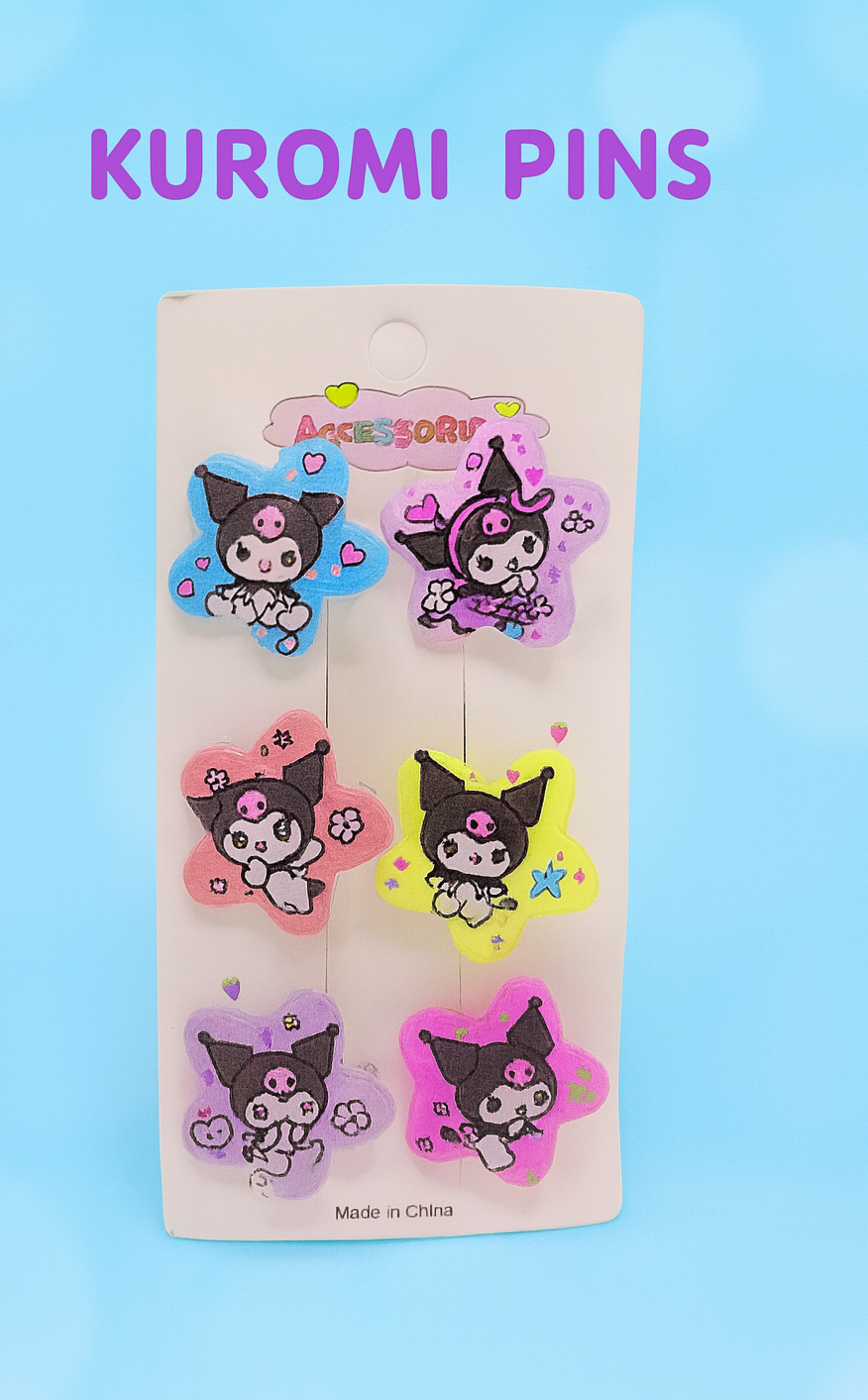 🐰Cute Character Hair Pins for Kids 😺