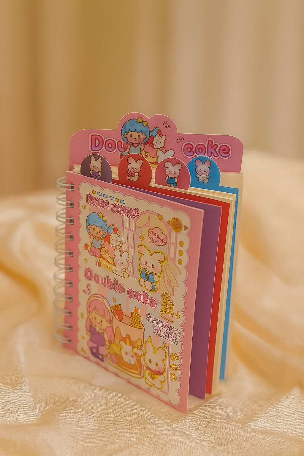 📔 Kids Diary with Multicolour Character Pen 🖊️🎀