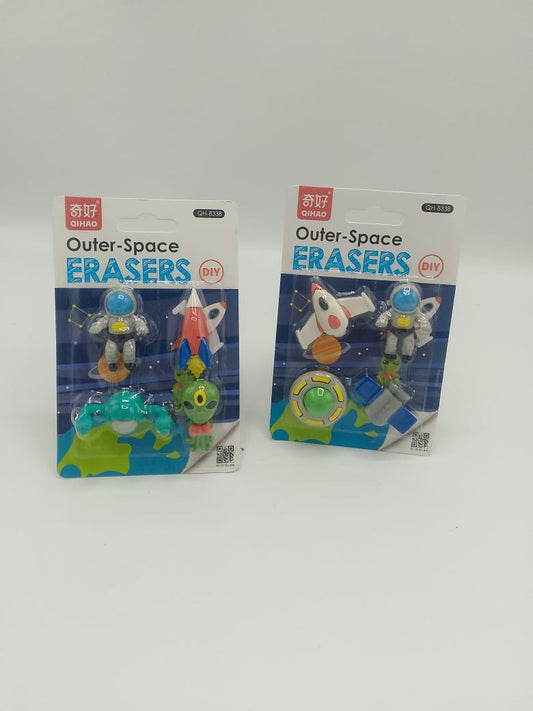 Space Themed Erasers