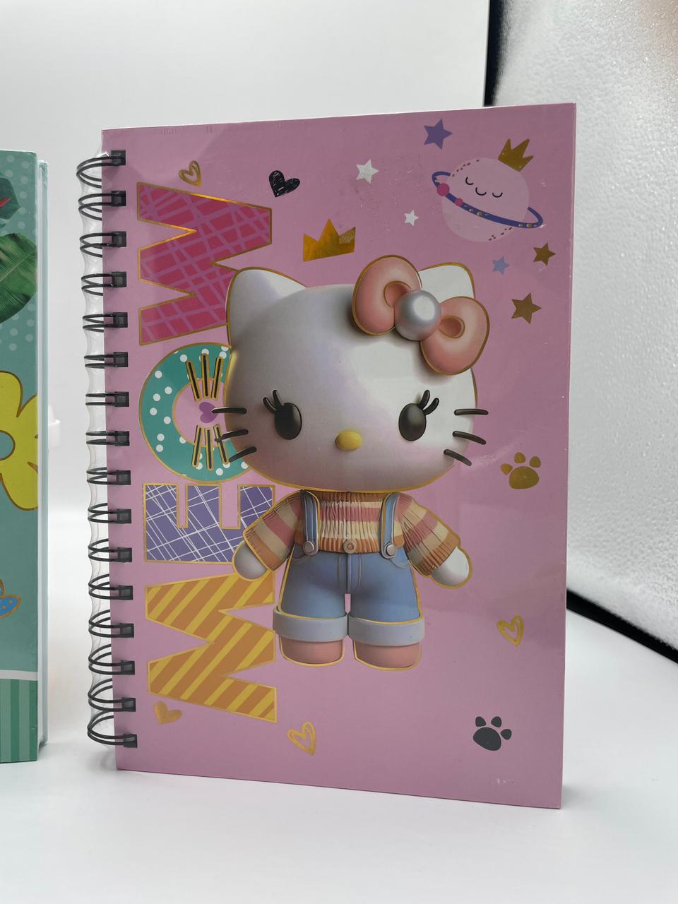 🦄📓 Cute Cartoon Spiral Diaries 🎀✨