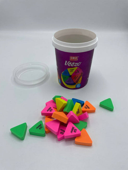 **🧽 Veezo Erasers – Smooth, Soft & Fun for Kids’ Stationery ✏️