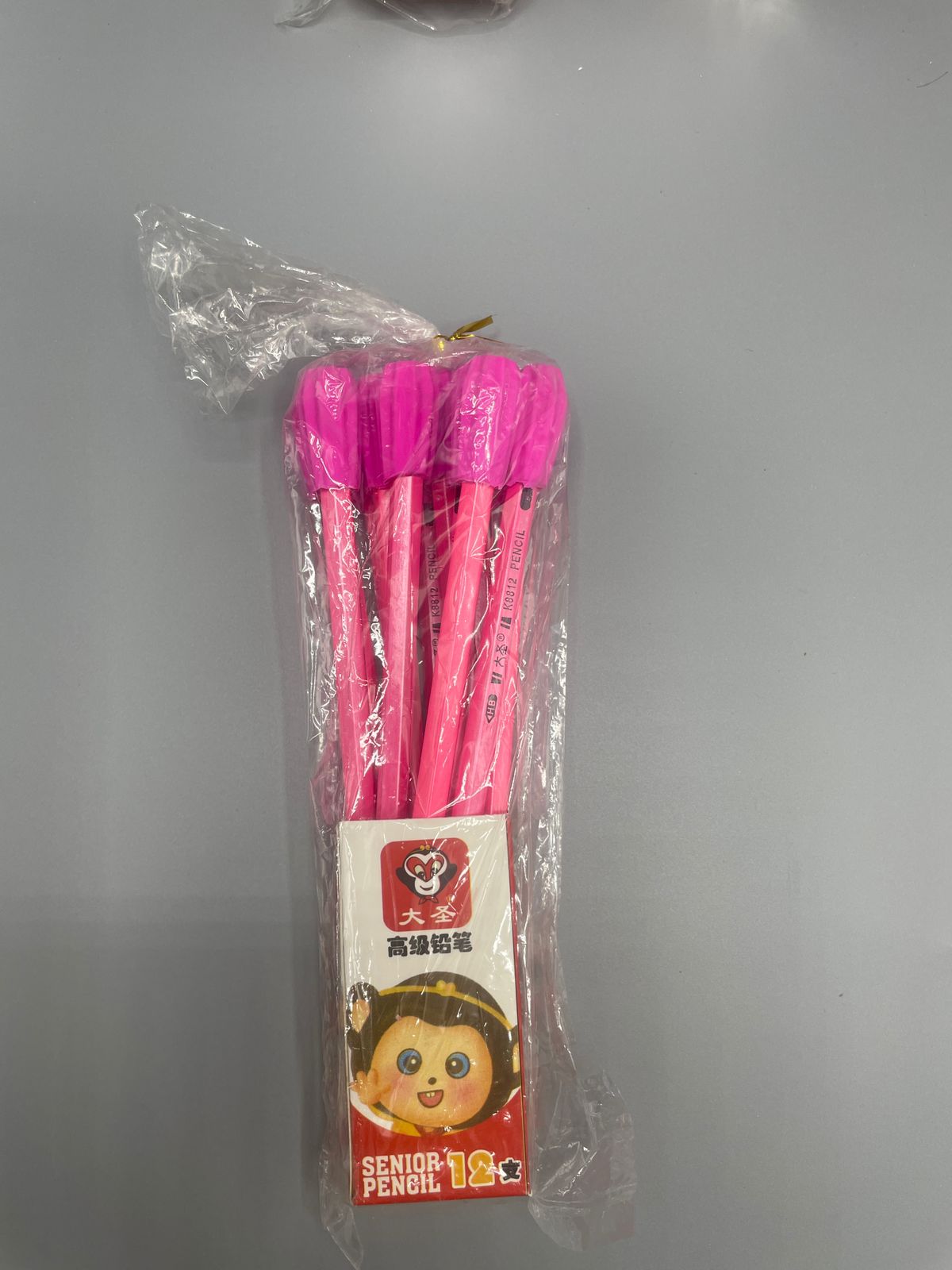 ✏️ 12 PCs Colourful Pencils with Top Erasers 🧽🖍️ – Perfect for School & Fun!