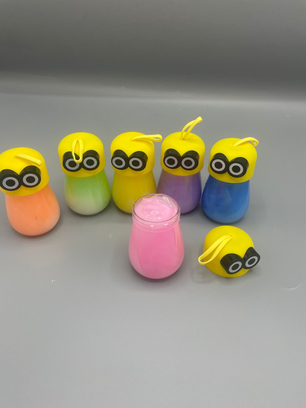 💛 Minions Crystal Slime – Fun & Gooey Toy for Kids 🧽✨