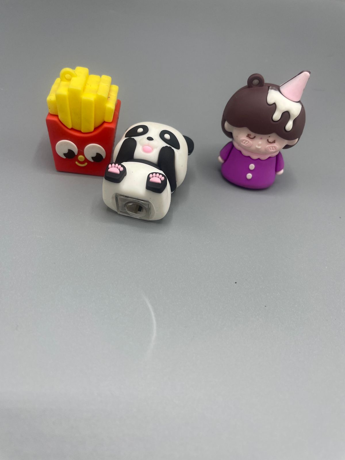 🦊🐼 Funny Animal Silicone Pencil Sharpeners for Kids! ✏️