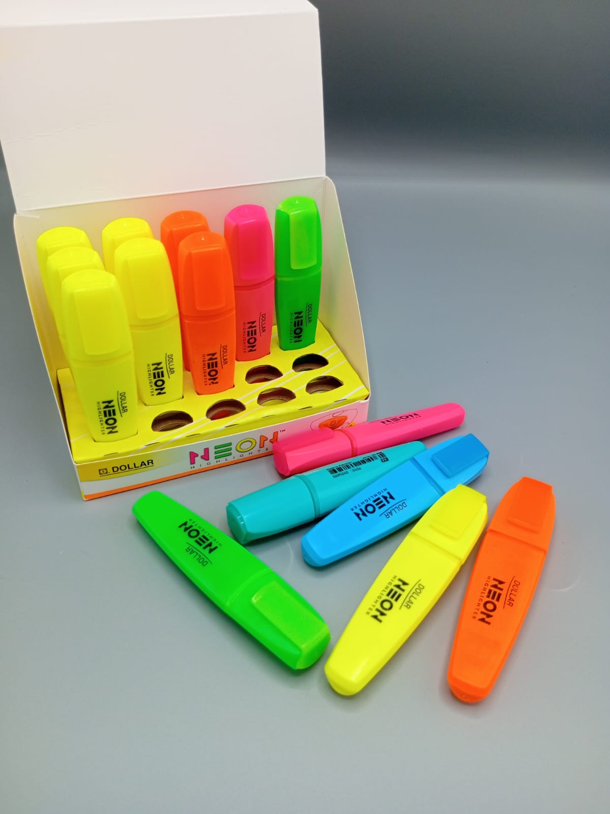 💡🖍️ Dollar Neon Highlighter  🌈📚