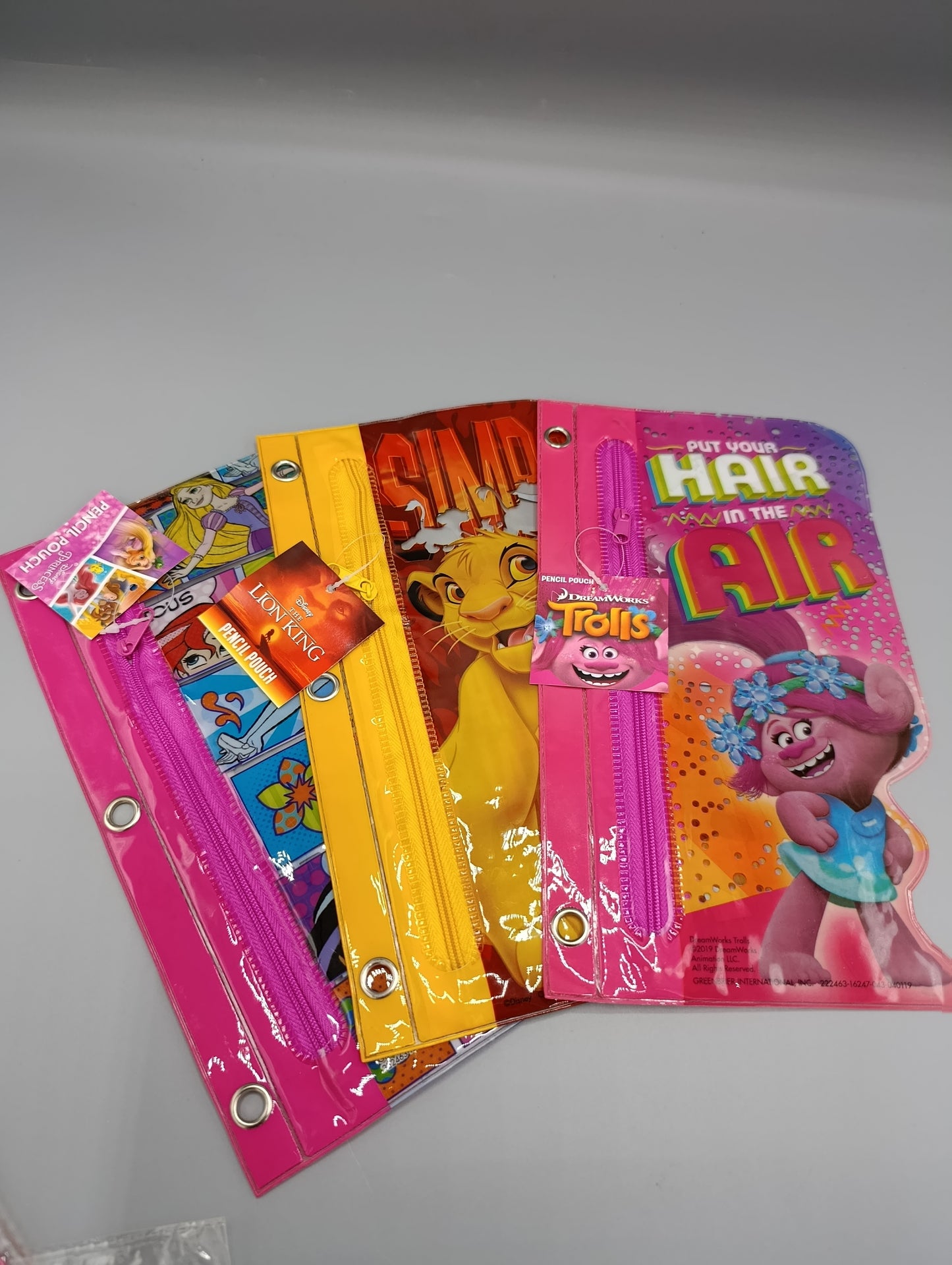 "Pencil & Crayon Pouch with Zipper – 3-Ring Binder Activity Set