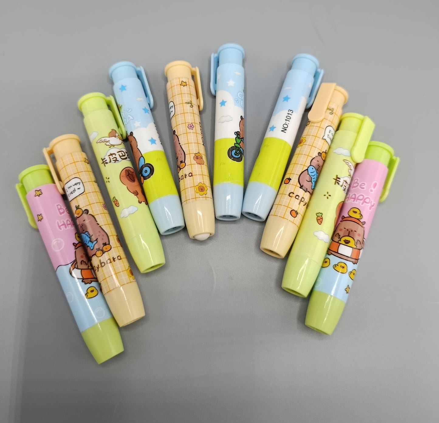 Cute Capybara Erasers