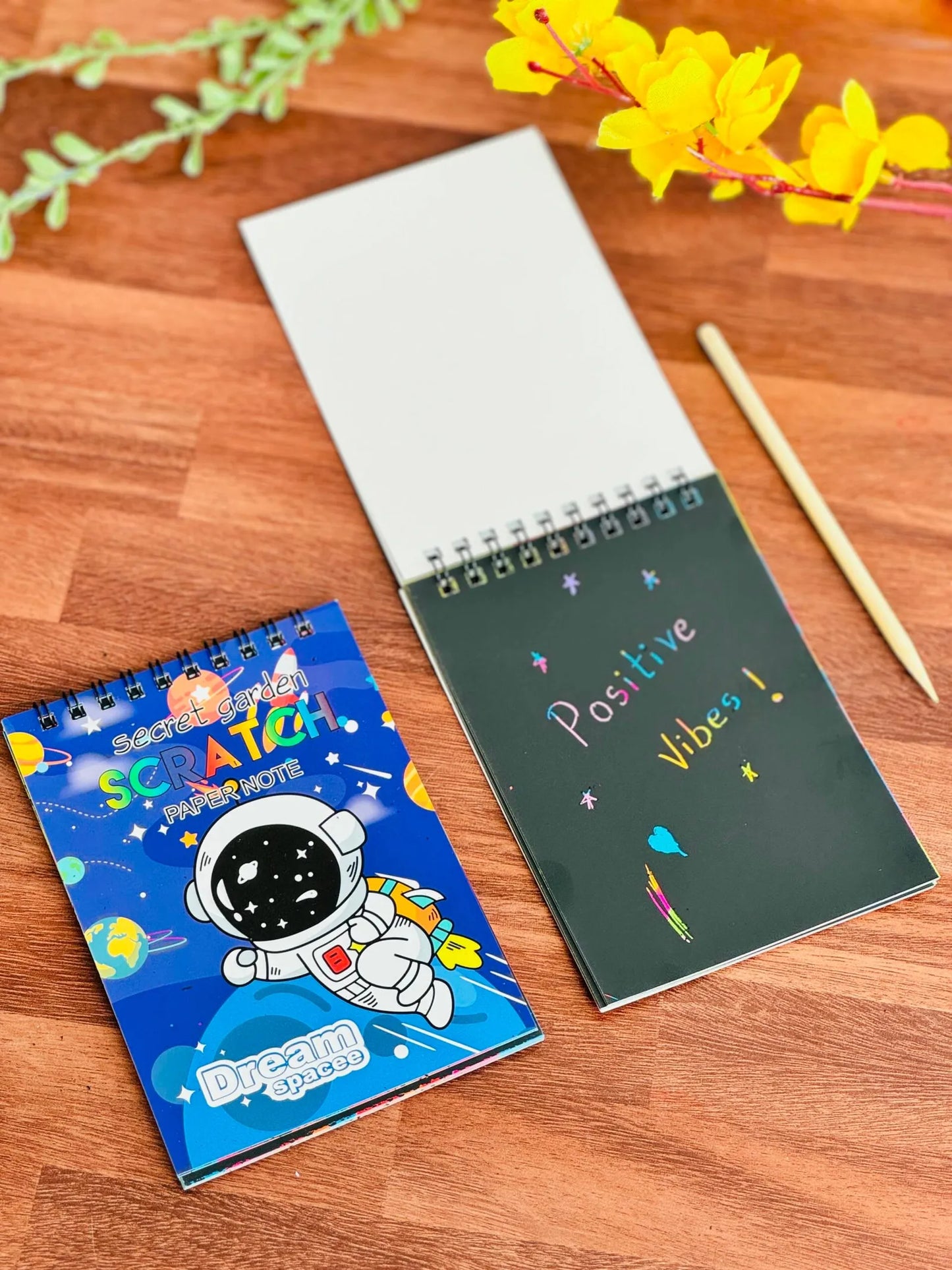 Rainbow Scratch Paper