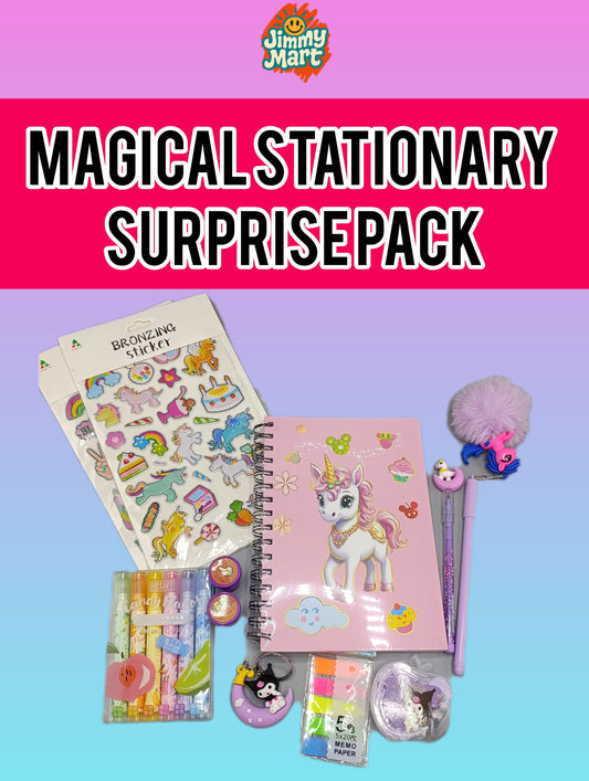 🦄✨ Magical Stationery Surprise Pack 🎁🌈