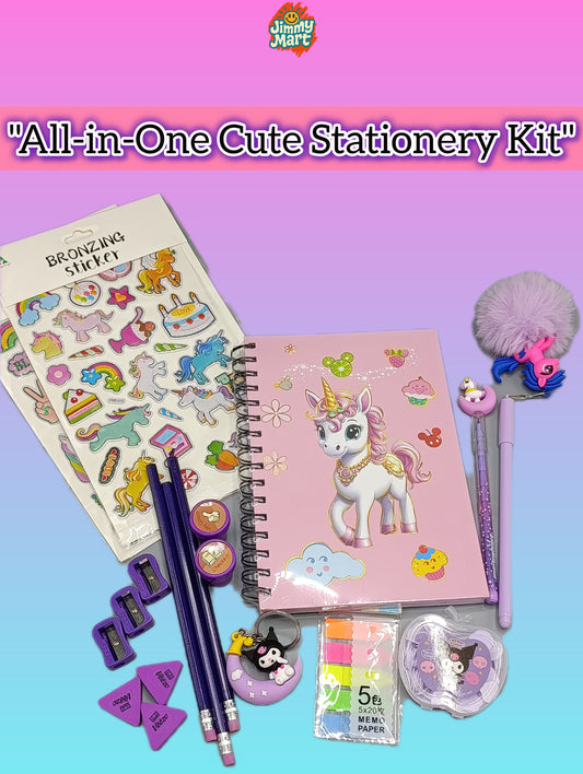 😊All-in-one cute stationary kit 😊