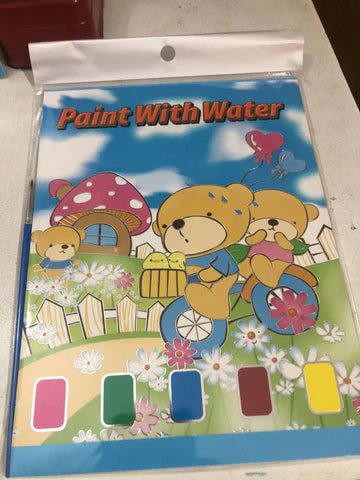 Watercolour Painting Books With Watercolour Palette